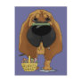 Bloodhound - Easter Bone Hunt, Anyone? Post Card