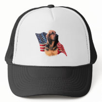 Bloodhound Flag Trucker Hat