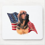 Bloodhound Flag Mouse Mats