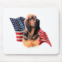 Bloodhound Flag mousepads