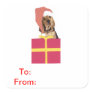 Bloodhound Gift Tags Sticker