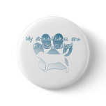 Bloodhound Grandchildren Button