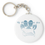 Bloodhound Grandchildren Keychains