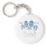 Bloodhound Granddog Keychain