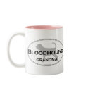 Bloodhound Grandma mugs