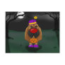Bloodhound Halloween Post Cards