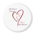 Bloodhound Heart Belongs magnets