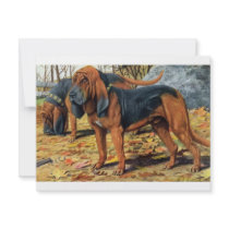 Bloodhound Invitation