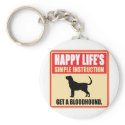 Bloodhound keychains