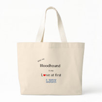 Bloodhound Lick Design Canvas Bags