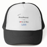 Bloodhound Lick Design Mesh Hat