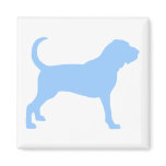 Bloodhound (light blue) fridge magnet