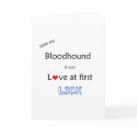 Bloodhound Love at First Lick cards