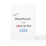 Bloodhound Love at First Lick cards