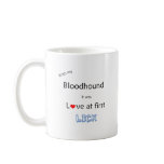 Bloodhound Love at First Lick mugs