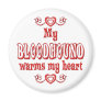 BLOODHOUND Love Fridge Magnets