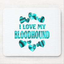 BLOODHOUND Love Mouse Mat