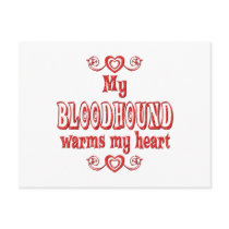 BLOODHOUND Love Post Card