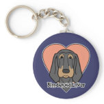 Bloodhound Lover Keychain