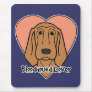 Bloodhound Lover Mouse Pads