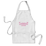 Bloodhound Lover (pink) Aprons