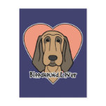 Bloodhound Lover Post Card