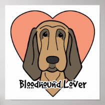 Bloodhound Lover Poster