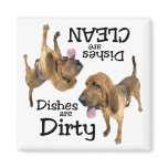 Bloodhound Lovers Dishwasher Magnet