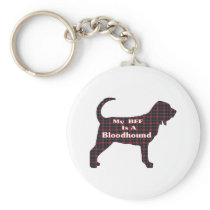 Bloodhound Lovers Gifts Key Chain