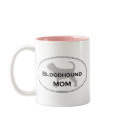 Bloodhound Mom mugs