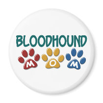 BLOODHOUND MOM Paw Print