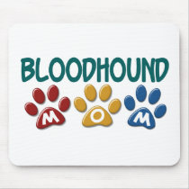 BLOODHOUND MOM Paw Print