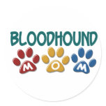 BLOODHOUND MOM Paw Print