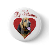 Bloodhound My Valentine - Button