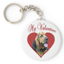 Bloodhound My Valentine - Keychain