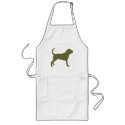 Bloodhound (olive green) aprons