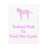 Bloodhound Pink Dog Post Cards