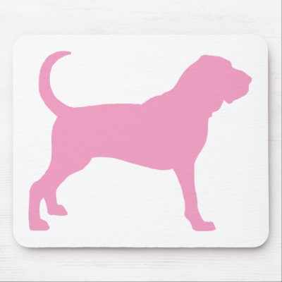 Bloodhound (pink) by dogsandhorses