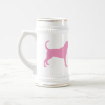 Bloodhound (pink) mug