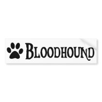 Bloodhound (pirate style w/ pawprint)