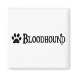 Bloodhound (pirate style w/ pawprint) magnets