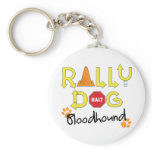 Bloodhound Rally Dog Key Chain