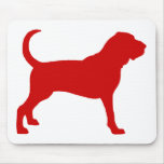 Bloodhound (red) mouse pads