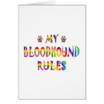 Bloodhound Rules Fun Cards