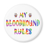 Bloodhound Rules Fun magnets