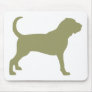 Bloodhound (sage green) mouse pads