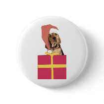 Bloodhound Santa Hat