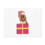 Bloodhound Santa Hat
