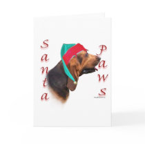 Bloodhound Santa Paws