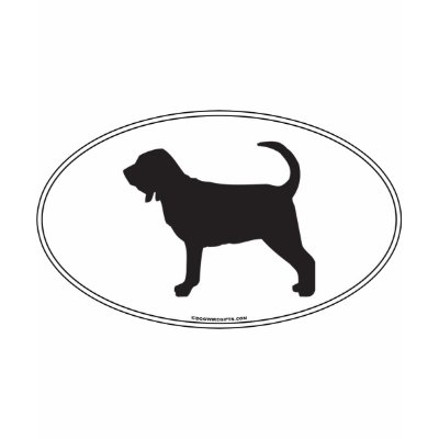 Bloodhound Silhouette Shirt by dogwiregifts